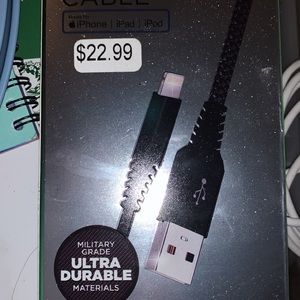 Brand new never opened iPhone X-large cord